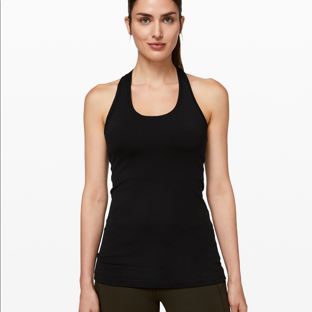 Lululemon cool racerback tank size 8 black